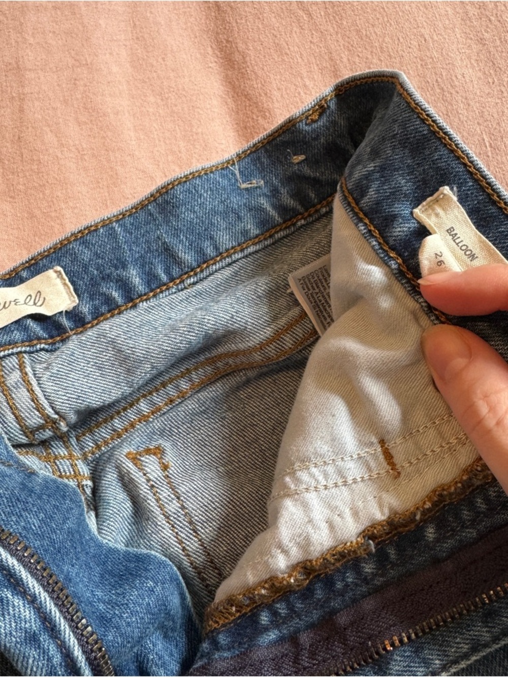 Balloon madewell Jean - Picture 2 of 5